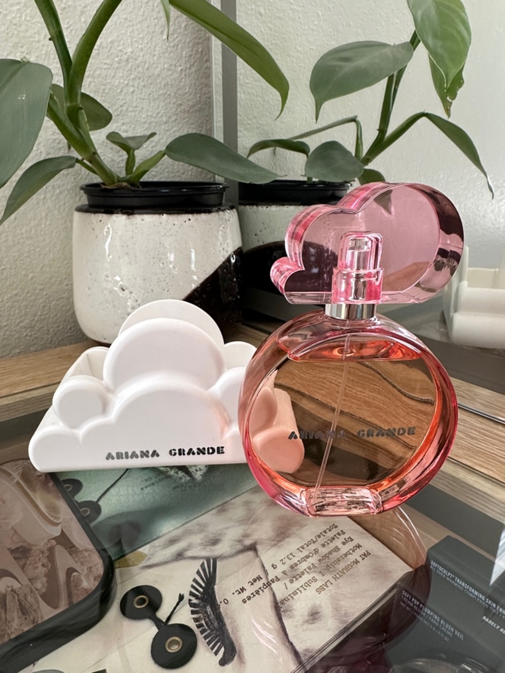Ariana Grande Pink Heart-Top Perfume Bottle